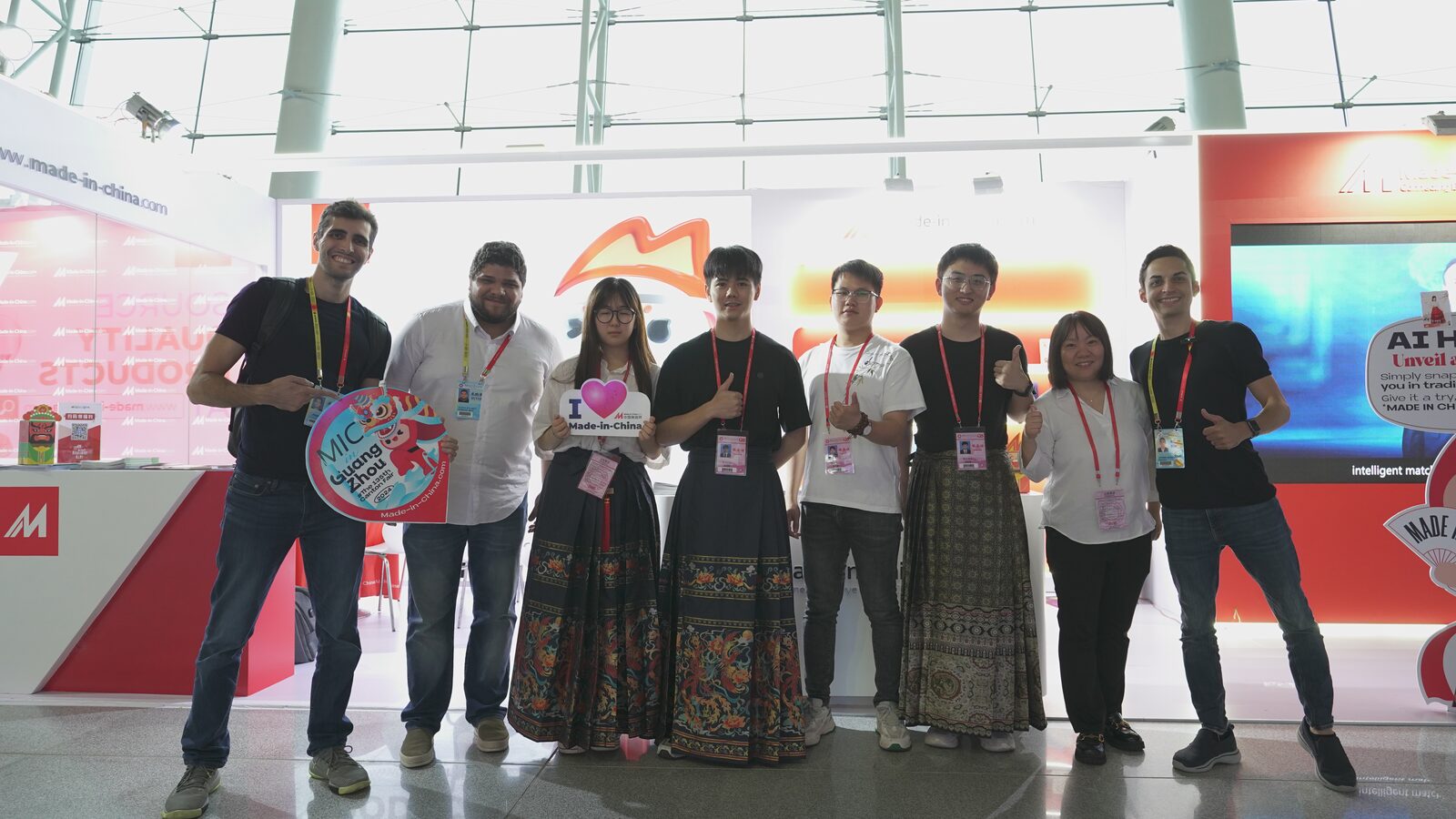 Guelcos delegation of Brazilian buyers at the Canton Fair in Guangzhou